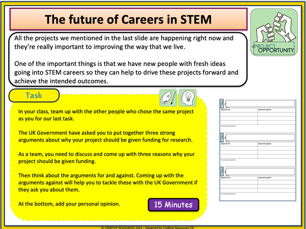 Careers in STEM 