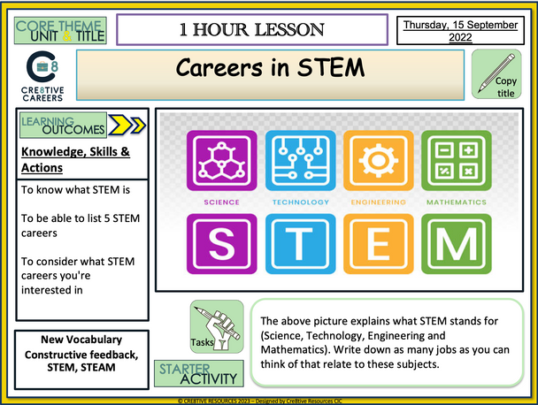 Careers in STEM 