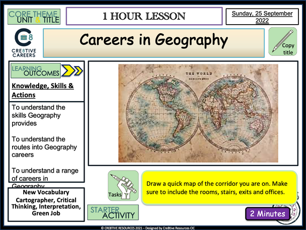 Careers in Geography