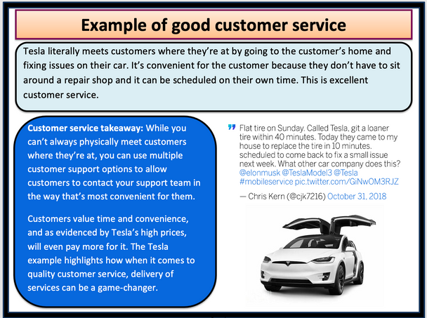 Exploring Customer Service
