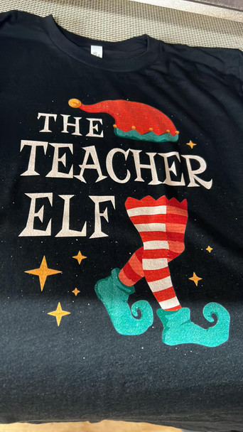 The Teacher Elf Shirt