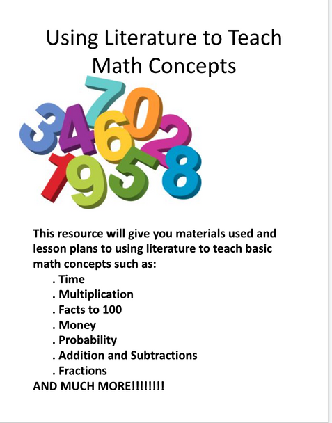 TEACHING MATH CONCEPTS WITH LITERATURE