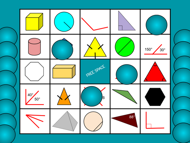 Geometry Bingo