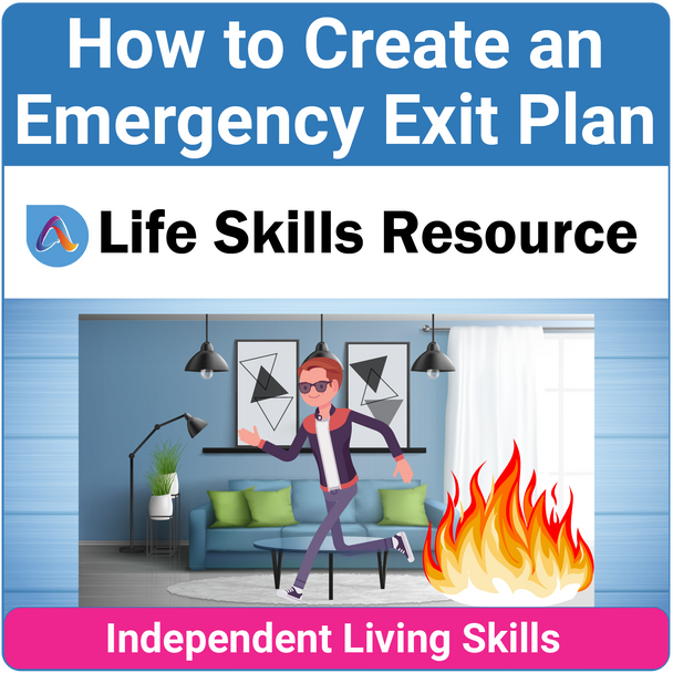 Essential Life Skills Activity for Teens and Adults - How to Create an Emergency Exit Plan