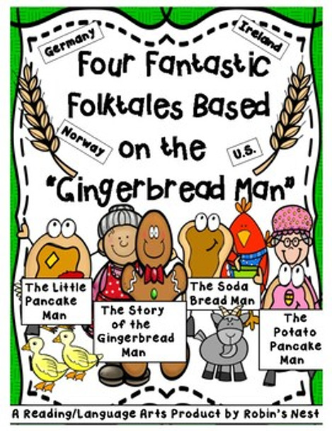 Four Folktale Reader's Theaters Based on The Gingerbread Man Story