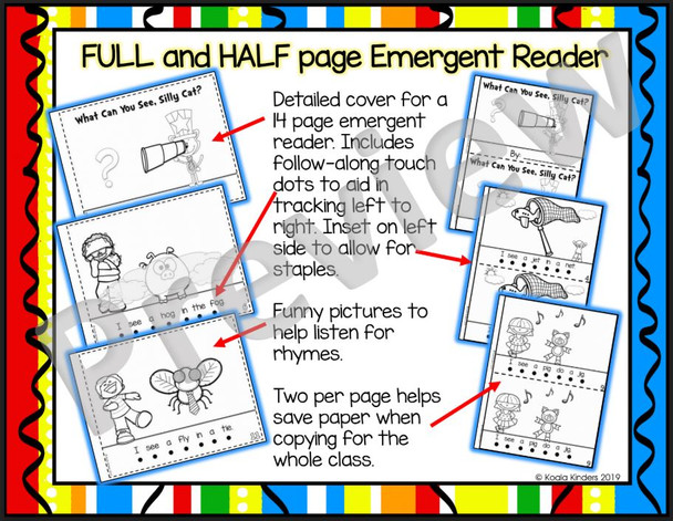 Seuss Inspired Pocket Chart Story