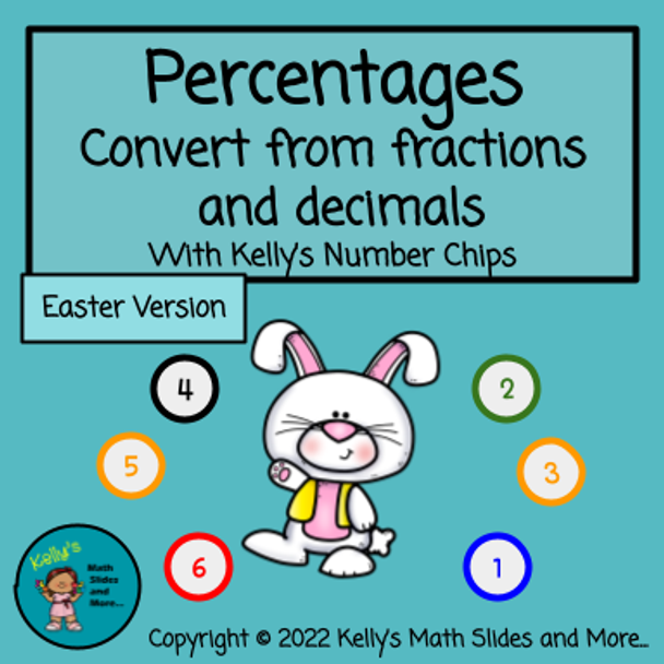 Easter Percentages - Converting with Number Chips