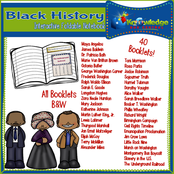 Black History Interactive Notebook 