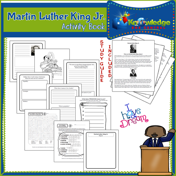 Martin Luther King Jr. Activity Book 