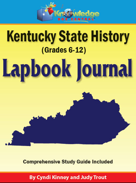 Kentucky State History Lapbook Journal 