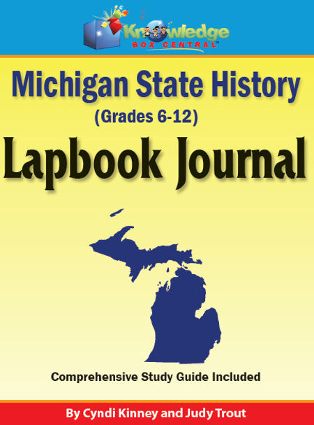 Michigan State History Lapbook Journal 
