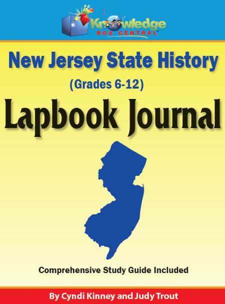 New Jersey State History Lapbook Journal 