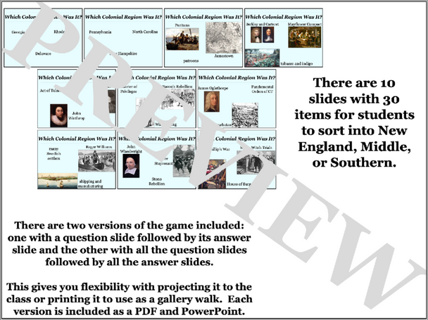 The Foundation of the 13 Colonies Bundle
