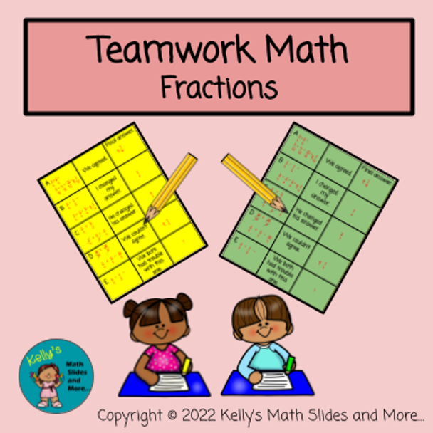 Fractions Review Teamwork Math