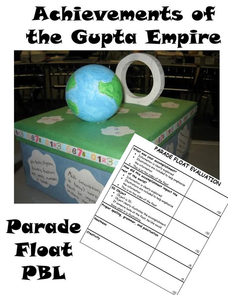 PBL- Gupta Empire Parade Float - Ancient Indian Inventions and Discoveries