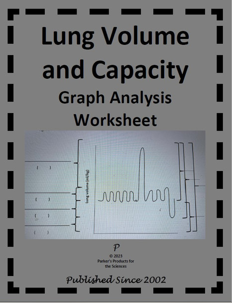 Lung Volume and Capacity Graph Analysis Worksheet