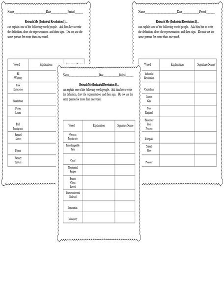 Reteach Me - Westward Expansion