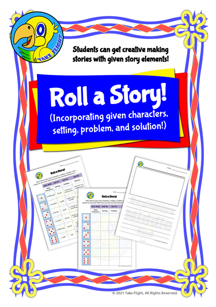 Roll a Story Creative Writing with Dice