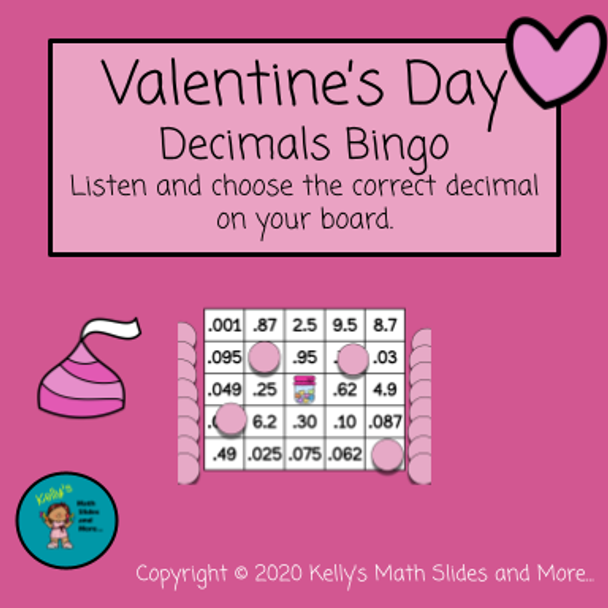 5th Grade Math Valentine's Day Bundle