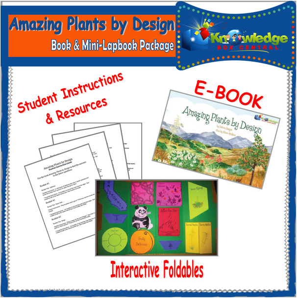 Amazing Plants by Design - Book & Mini-Lapbook Package 