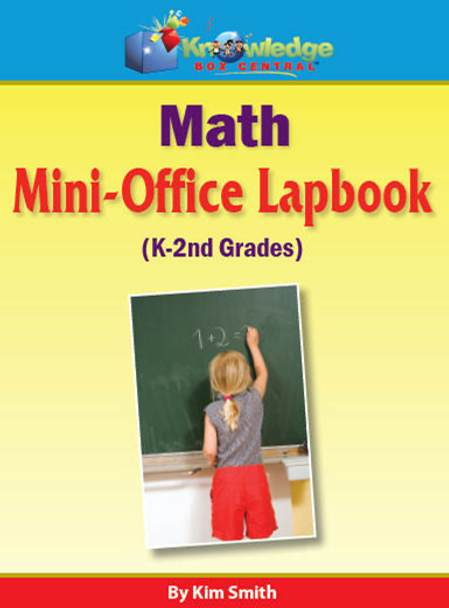 Math Mini-Office Lapbook K-2nd Grade 