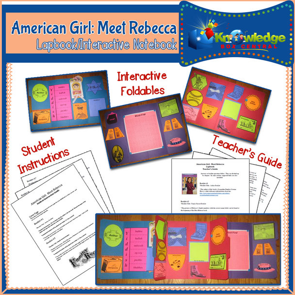 American Girl: Meet Rebecca Lapbook 