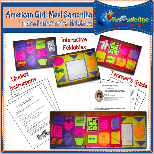 American Girl: Meet Samantha Lapbook 