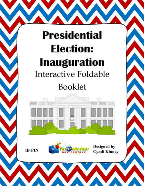 Presidential Election Process: Inauguration Interactive Foldable Booklet