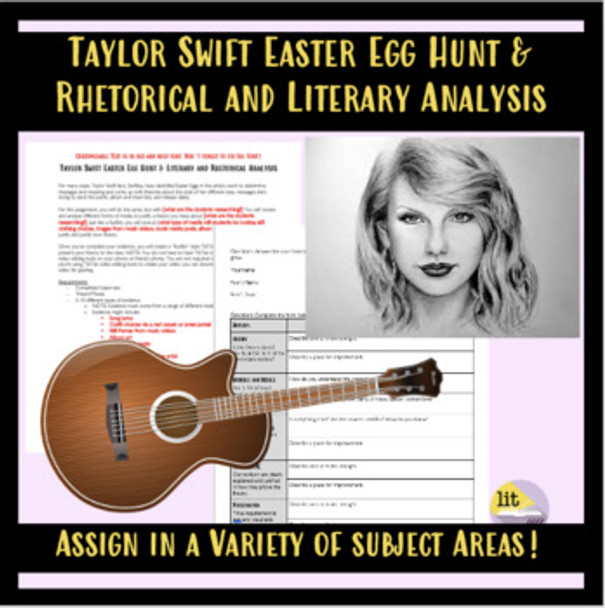 Taylor Swift #Swifttok Activity Theories, Thesis, Rhetorical & Literary Analysis