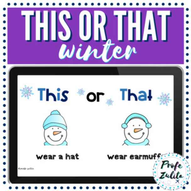 This or That Winter Game | Would You Rather?