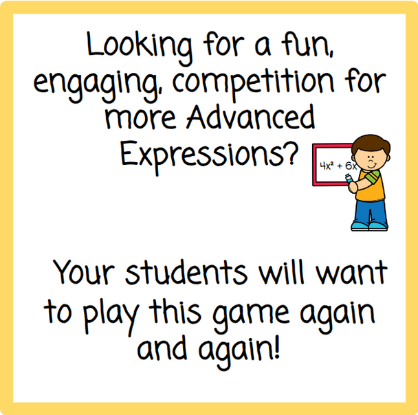 Advanced Expressions Competition Race to Review