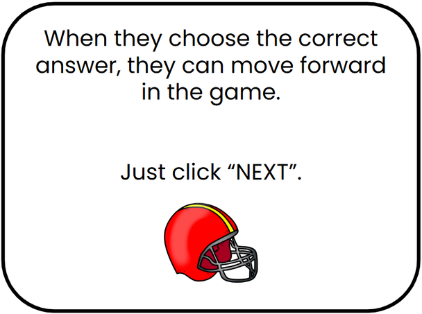 Super Bowl/Football Integer Slide Game - Google Slides & Power Point