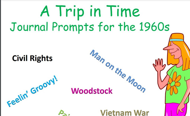 1960s Journal Prompts