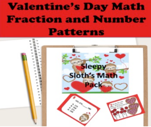 Valentine's Math Task Cards
