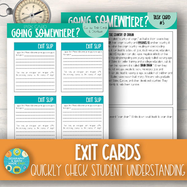 GEOGRAPHY: GOING SOMEWHERE: INTRODUCTION TO IMMIGRATION, MIGRATION