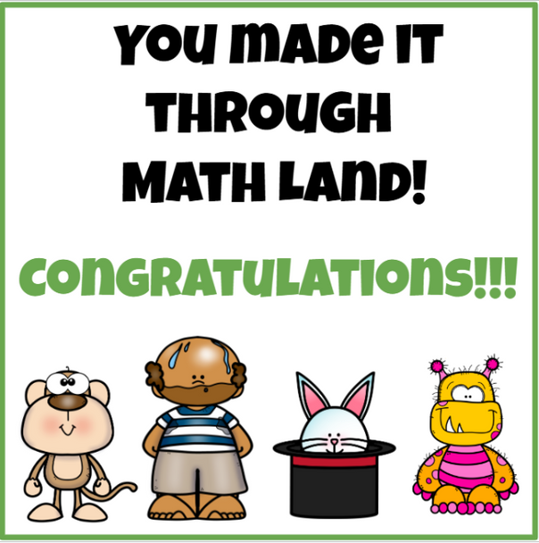 St. Patrick's Day Math Land - Master Multiplication Facts Game