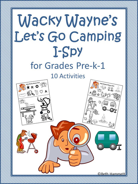 Wacky Wayne's Camping I-Spy