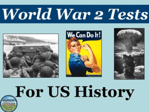 World War 2 Test for US History