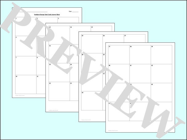 Southern Europe World Geography Bundle