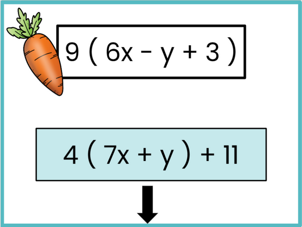 Easter Advanced Equivalent Expressions Race - Digital and Printable Easter Advanced Equivalent Expressions Race - Digital and Printable