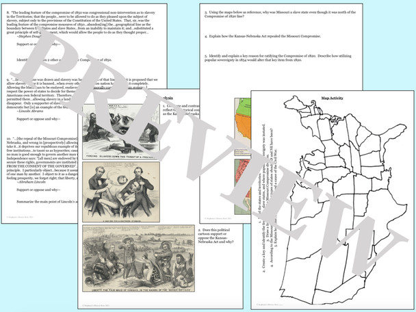 Civil War Primary Source Analysis Bundle
