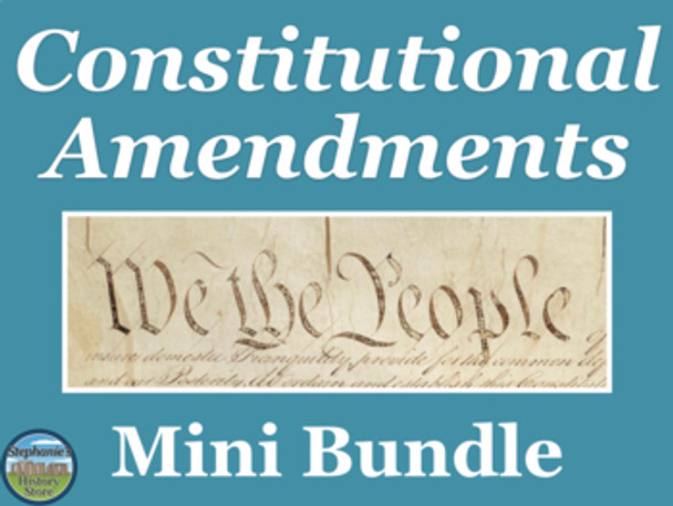 Constitutional Amendments Mini Bundle