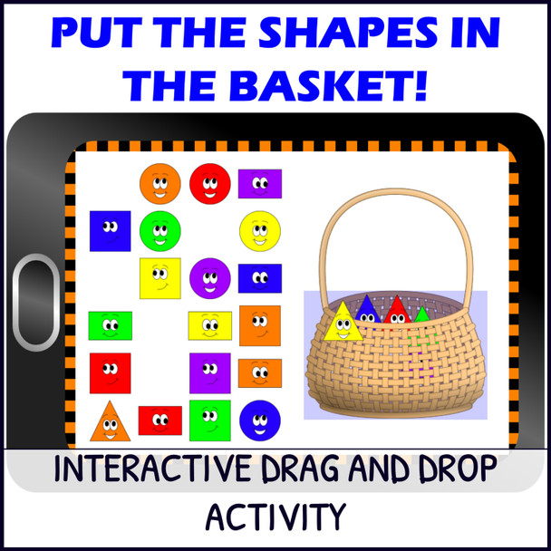 Auditory Memory Activity with Shapes and Colors Level 2 – Digital Boom™ Cards