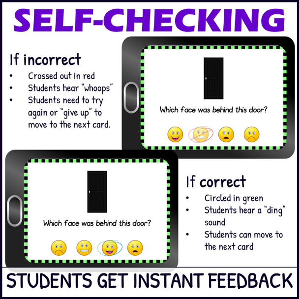 Working Memory Activity level 2 – Digital Boom™ Cards