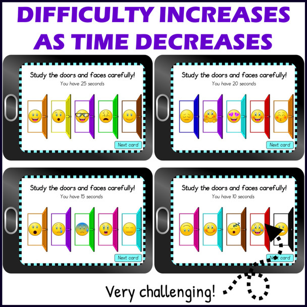 Working Memory Activities level 3 BUNDLE – Digital Boom™ Cards