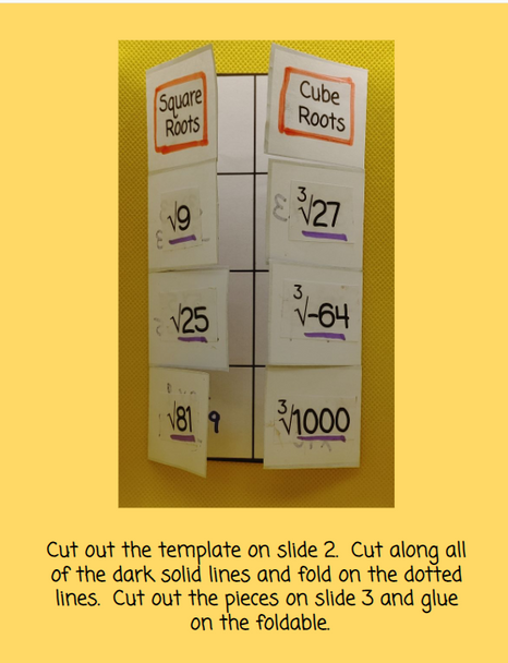 Square Roots and Cube Roots