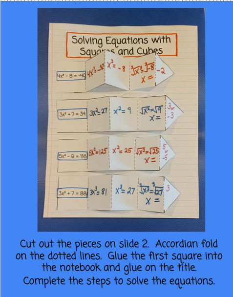 Algebraic Equations with Squares and Cubes