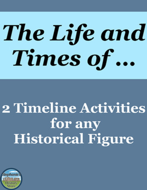 2 Historical Figure Timeline Activities