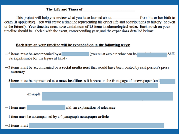 2 Historical Figure Timeline Activities