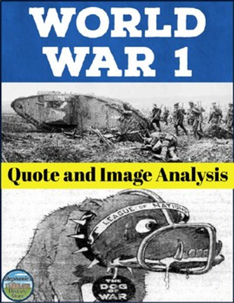 World War 1 Quote and Image Analysis